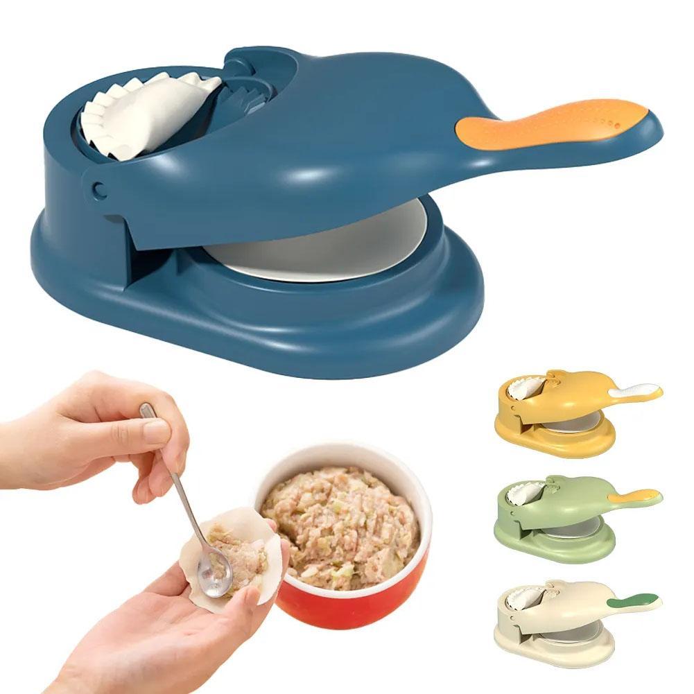 Dumpling Press Set - 2 in 1 DIY餃子メーカーキット ラッパープレス機 生地プレス機