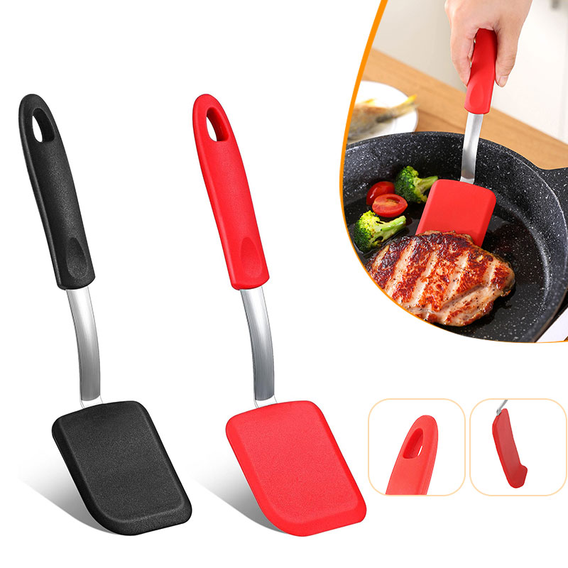 シリコーンクッキースパチュラターナーテフロン加工ミニブラウニ - Okonomiyaki Spatula のレビューと価格