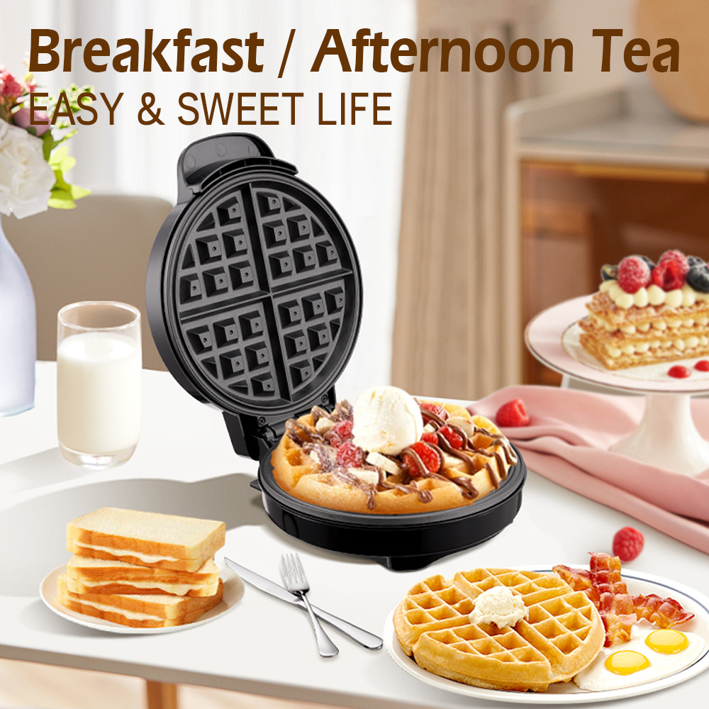 朝食ワッフル金型機、ミニ電気ワッフルメーカー、バブルエッグケ - Mini Pancake Griddle のレビューと価格