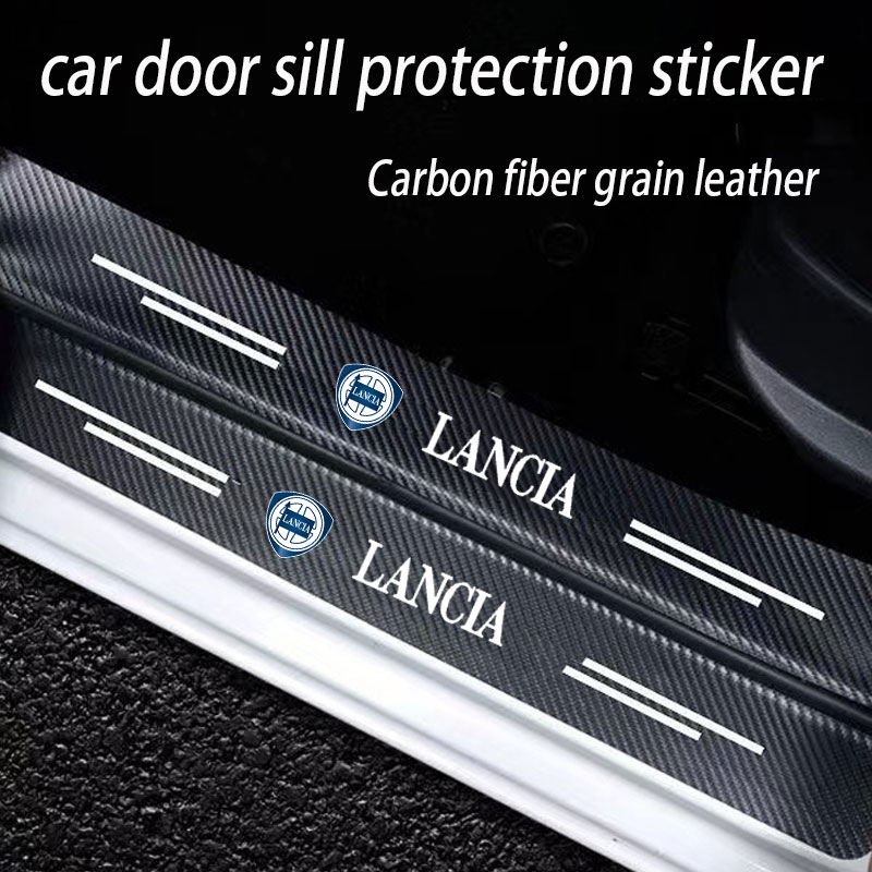 革製の車のドアプロテクター,ステッカー,カーアクセサリー,ラ - Crepe Pan Carbon のレビューと価格
