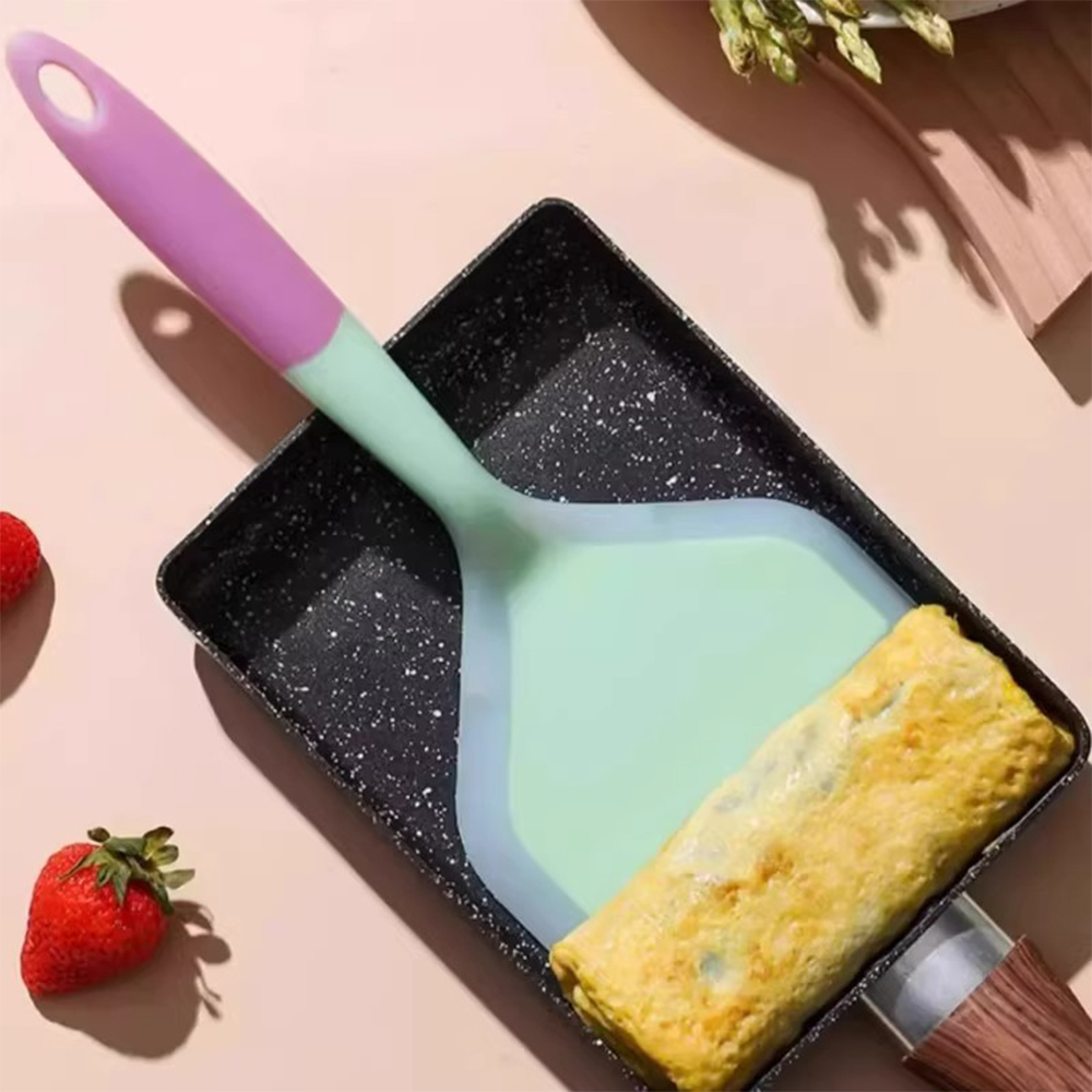 シリコン製スパチュラ 幅広パンケーキターナー ノンスティック - Okonomiyaki Spatula のレビューと価格