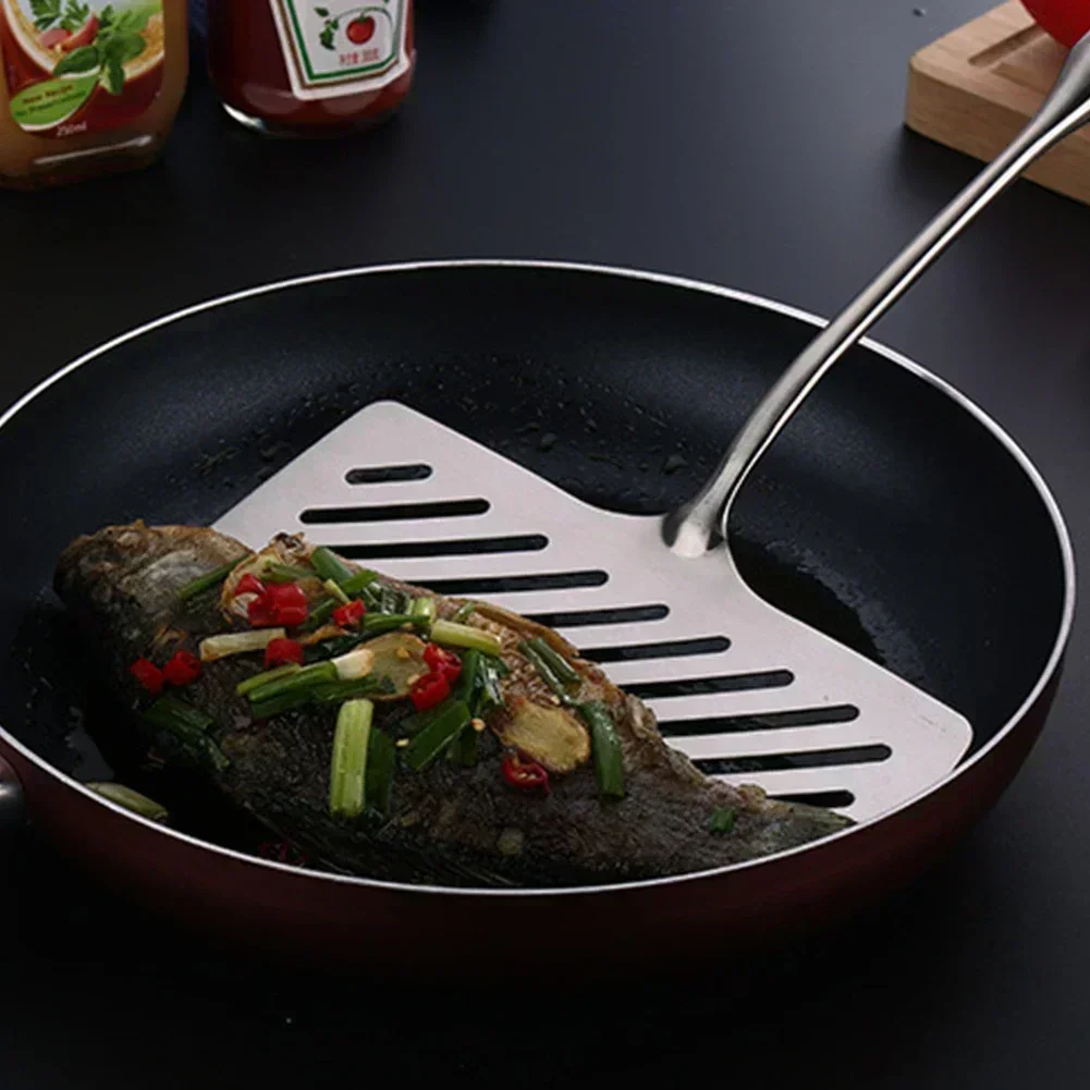 304ステンレス鋼エクストラワイドフィッシュスパチュラ、ステ - Okonomiyaki Spatula のレビューと価格